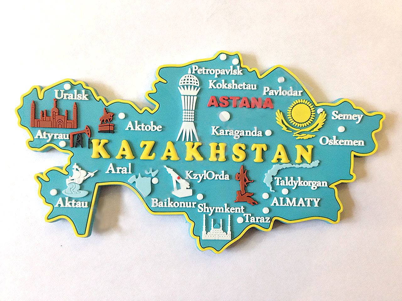 Геополитическая карта казахстана