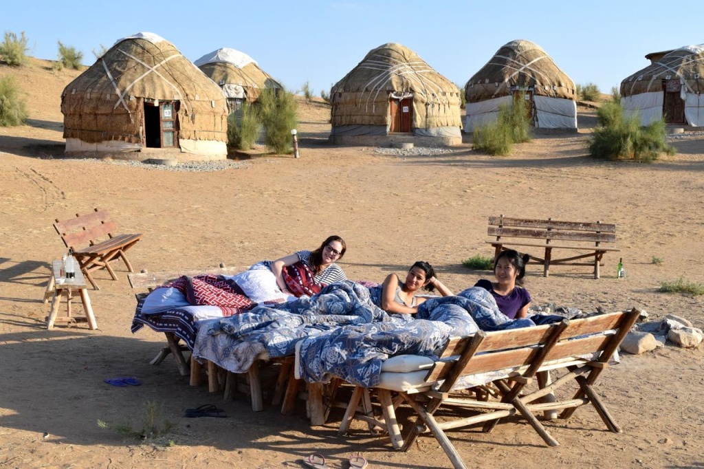 Yurt stays at Aydarkul