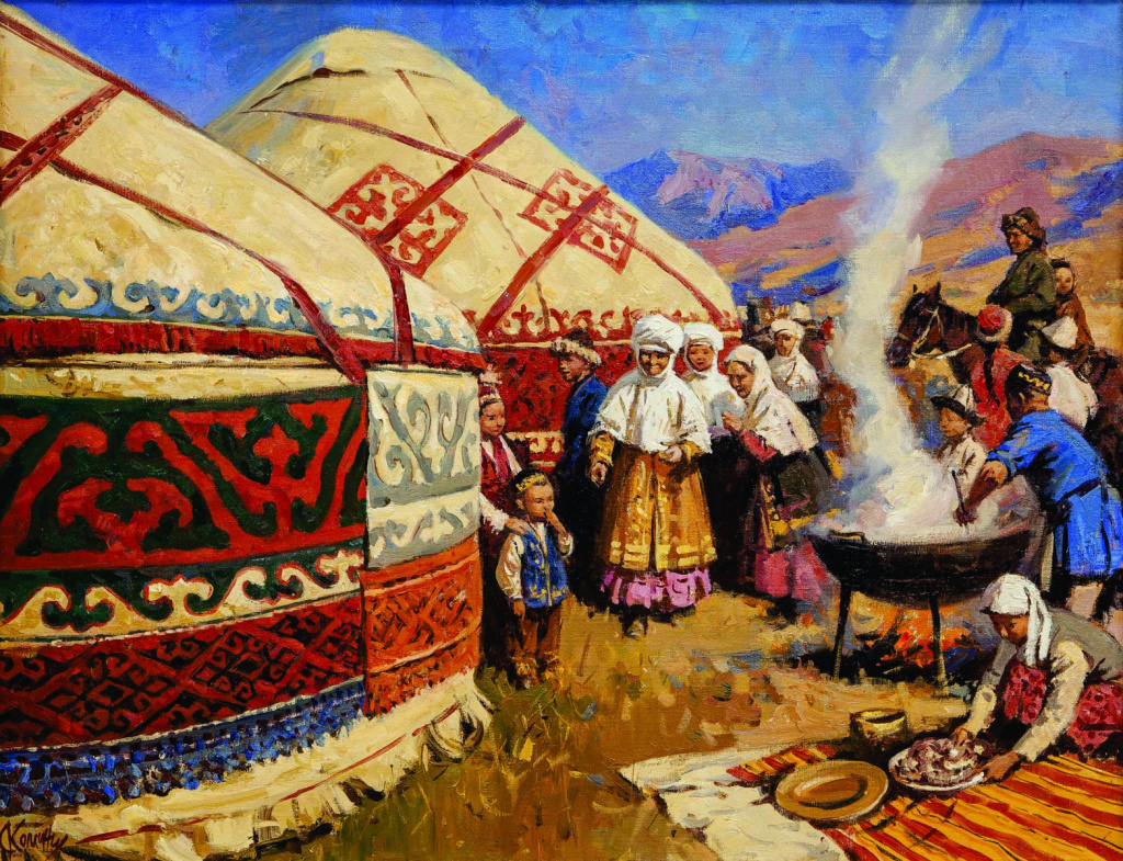 essay about kazakh traditions