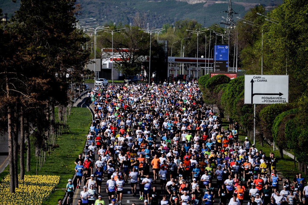 Almaty marathon Алматы марафон