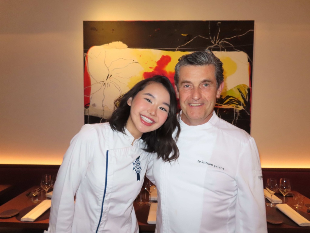 Казахстанка в Le Cordon Bleu