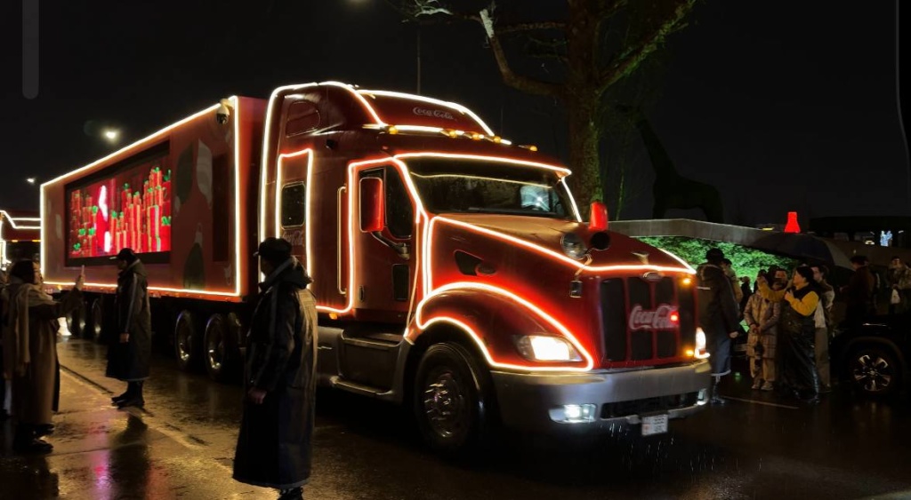 cocacola караван coca cola