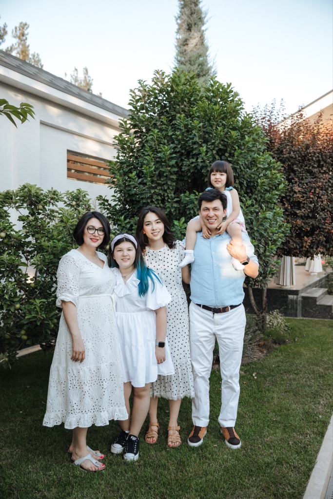 семья Узбекистан