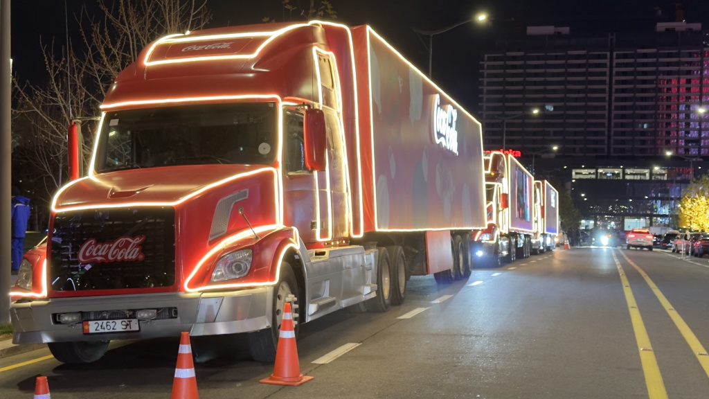 cocacola караван cocacola