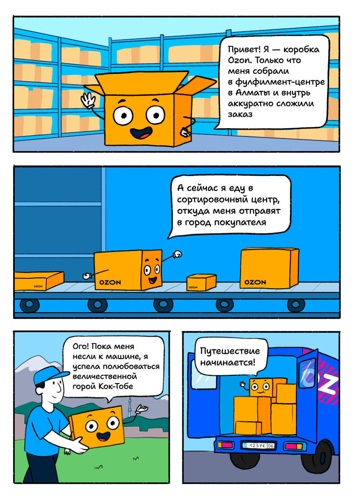 Доставка озон