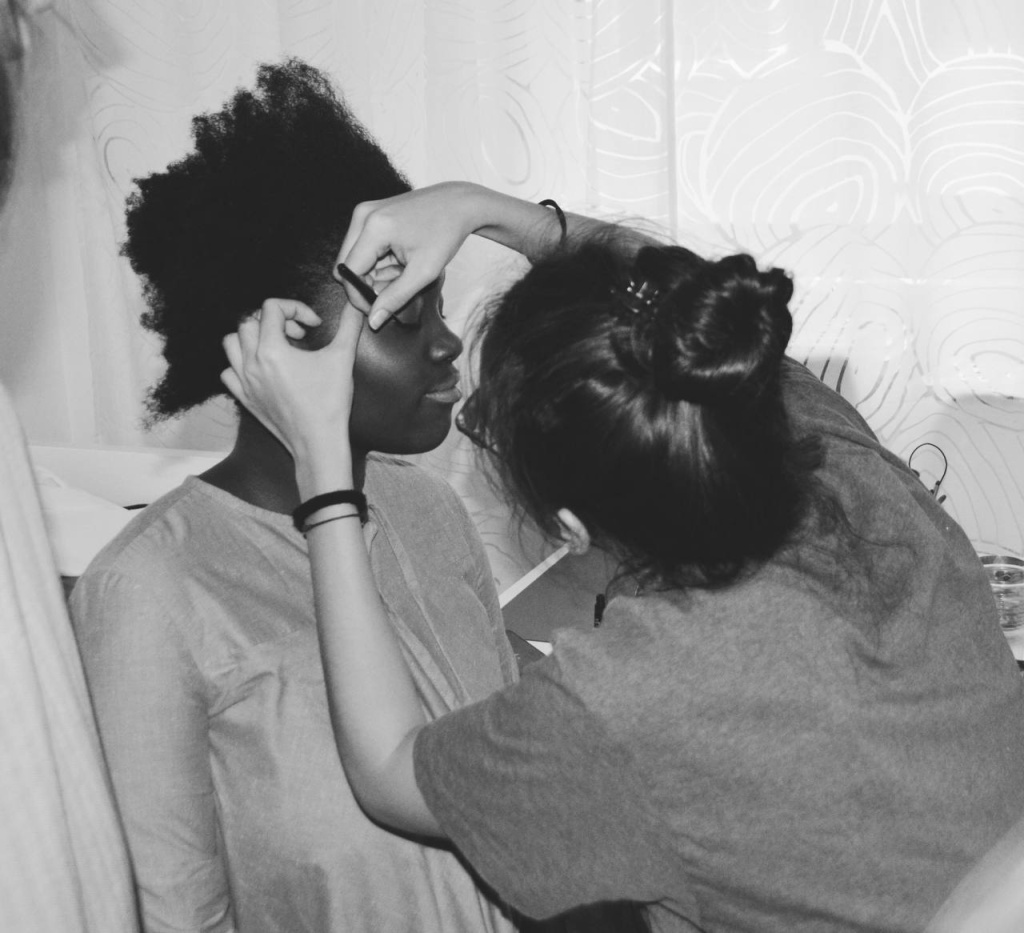 makeup process