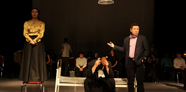 Спектакль «Қоштасқым келмейді!..» пройдет в Almaty Theatre