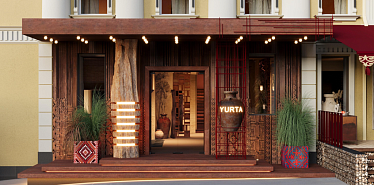 В Алматы появился концептуальный отель Yurta, где вы найдете 20 видов кумыса, юрту во дворе и авторское меню