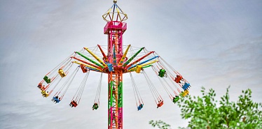 В Бишкеке открылся новый парк аттракционов Sky Park Baytik